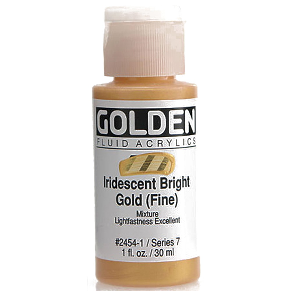 Golden, Fluid Interference, Acrylic, Paint, 1oz